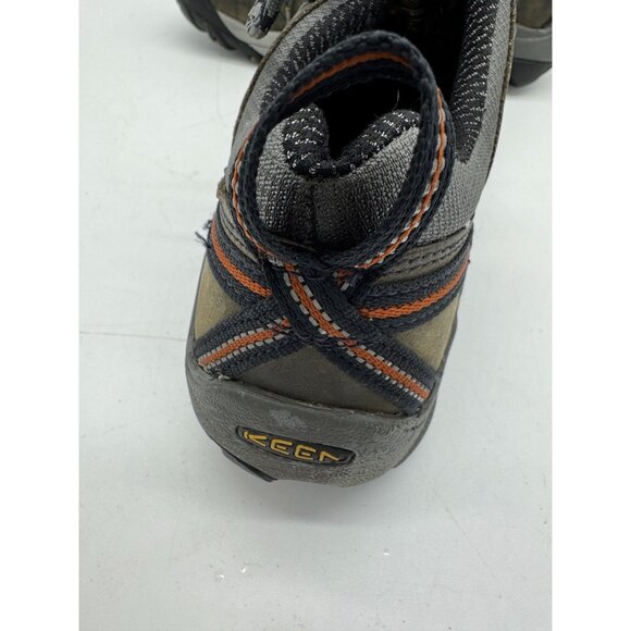 Keen Men's ASTM F2413-11 Steel Toe Utility Work Shoes Size 8 Green Black Lace Up - Picture 8 of 16